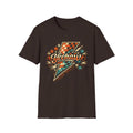 Yeehaw Lightning Bolt T-Shirt — Retro Western Cowboy Graphic Tee
